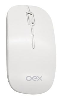 Mini teclado e mouse sem fio OEX TM403 Winter branco