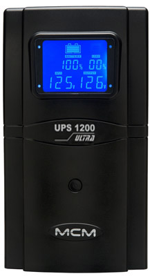 Nobreak 1200VA (720W) MCM monovolt 120VAC c/ display