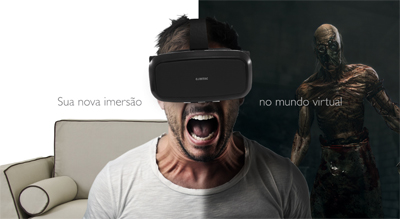 Visualizador de realidade virtual Comtac 9351 VR Vision