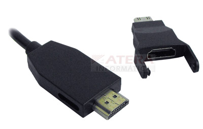 Cabo HDMI mini HDMI 1.4v p/ VGA, Multilaser WI269, 1,5m
