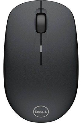 Mouse sem fio Dell WM126 1000ppp 3 botes