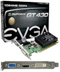 Placa de vdeo EVGA Geforce GT430 1GB DDR3 VGA DVI HDMI2
