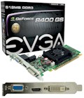 Placa de vdeo EVGA Geforce 8400 GS 512MB, VGA DVI HDMI2