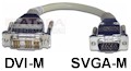 Adaptador DVI-A macho para VGA macho (HD15 macho) 10212
