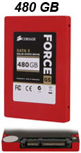 SSD Corsair Force GS 480GB, SATA3, 6Gbps, 540MBps 