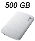 Mini HD externo LG 500GB HXD750WB USB 3.0 branco