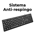 Teclado slim C3Tech KB-14BK USB MTBF: 8 milhes