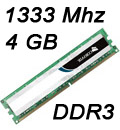 Memria 4GB DDR3 Corsair 1333 MHz CMV4GX3M1A1333C9