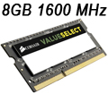 Memria notebook 8GB DDR3L 1600 MHz Corsair ValueSelect
