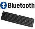 Teclado slim, teclas baixas OEX TC500 Bluetooth W/A/iOS