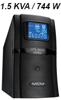 Nobreak 1500VA (744W) MCM Ultra 120V/120VAC c/ display 
