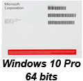Windows 10 Professional 64bits Portugus COEM FQC-08932