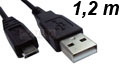 Cabo micro USB MachoXmacho Multilaser WI226 5 pin. 1,2m