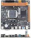 Placa m�e BrazilPC BPC-H61-ITX-M.2-TG LGA-1155 mini-ITX i3 i5 i7 Cel P