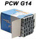 Grampos em Barretes Chiaperini PCW G14 (5 caixas)#98