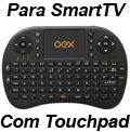 Mouse e teclado Wireless OEX CK-103 p/ PC, Mac, SmartTV2