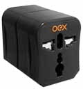 Conversor universal de tomadas OEX CR100 BR/US/UK/EU/AU2