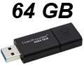 Pendrive Kingston 64GB DT100G3/64GB 10-100MB/s USB32