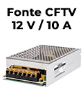 Fonte DC 11,5-13,8V ajustvel, 10A Intelbras EFM 12102