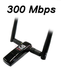 Adaptador rede wireless Encore ENUWI-2XN42 300Mbps 2dBi#98