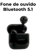 Fone de ouvido C3Tech EP-TWS-21BK BlueTooth 5.1 TWS #7
