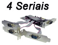 Placa serial PCIe 4 portas FlexPort F2142E4 baixo perfi2