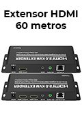 Extensor KVM HDMI 4K 2.0 60Hz Flexport FX-HKE60C 60m9