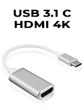 Conversor USB 3.1  tipo C p/ HDMI 4K Flexport FX-UTC012