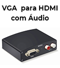 Conversor VGA e udio p/ HDMI Flexport FX-VCH01W#98