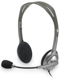 Headset Logitech H110 981-000305 p/ Skype2