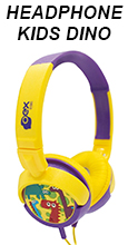 Headphone Kids OEX HP300 Dino limitado 15mW, estreo P22