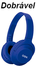 Headset c/ microfone OEX HS207 Flow dobrvel P2 4 pinos2