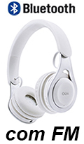 Headset bluetooth c/ microfone OEX HS306 Drop c/ FM#98