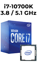 Processador Intel i7-10700K 3,8/5,1GHz 16MB 10G c/vide#98