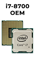 Processador Intel i7-8700 3.2GHz 12MB LGA-1151 8G OEM2