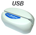 Leitor cdigo barras boleto CiS minyscan Infra-Red USB#100