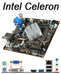 Placa me MSI J1800I c/ Processador Intel Celeron J18008
