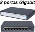 Switch HP JH329A 1420-8G 8 portas 10/100/1000 Mbps2