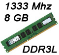 Memria 8GB DDR3L 1333MHz CL9 ECC Kingston KVR13LE9/8#100