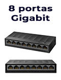 Switch 8 portas Gigab. TP-Link LiteWave 10/100/1000Mbps#98