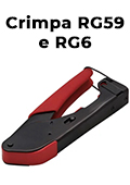 Alicate de crimpar RG59 RG6 PlusCable LT-C502