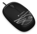 Mouse ptico Logitech M105 preto, 1000 dpi, USB#100