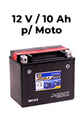 Bateria 12V 10Ah Moura MA10-E AGM/VRLA moto scotter gerador Jetski