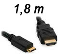 Cabo HDMI p/ mini HDMI Leadership 9276 V. 1.4 c/ 1,8 m#98