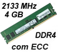 Memria 4GB DDR4 2133MHz HP N0H86AA com ECC p/ HP Z240#98
