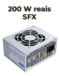 Fonte autom�tica SFX de 200W reais K-Mex PB-200DNA c/ cabo 3