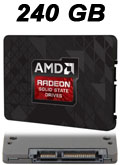 SSD 2,5 pol. 240GB SATA3 AMD Radeon 6Gb/s 520 MBps 2