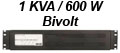 Nobreak senoidal rack 2U 1KVA (600W) NHS Bivolt/120V3