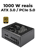 Fonte ATX12V v3.0 1000W Corsair RM1000-X Shift 80 Plus Gold PCIe 5.0