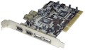 Placa PCI combo 3 portas FireWire e 3 USB 2 Comtac 9082#100